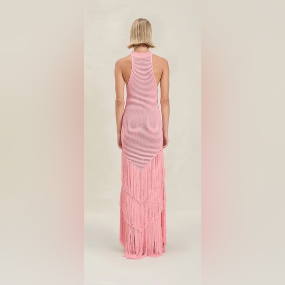 NWT Size M - Devon Windsor True Fringe Dress (Color Peach) NWT US$ 390 - Picture 7 of 13